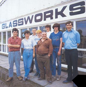 Caithness staff © 1985 Caithness Glass
